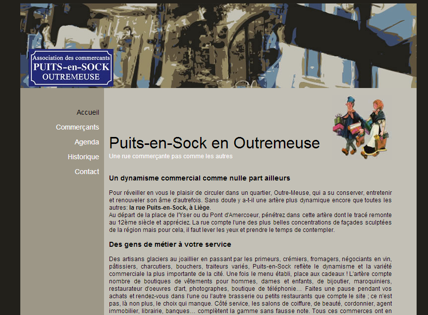 Lire la suite à propos de l’article Ancien site de l’Association des commerçants de le rue Puits-en-Sock