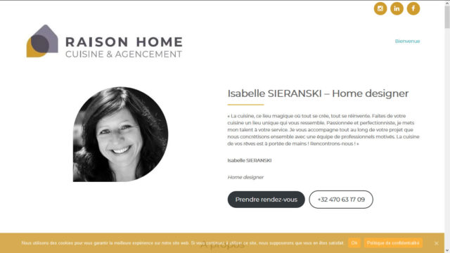 Lire la suite à propos de l’article Isabelle SIERANSKI – Home designer